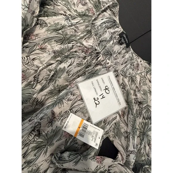 Karen Kane Women's Peasant Blouse Garden Party Size Small - Picture 6 of 8